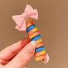 Cuerda para teléfono enrollable de niños, banda para el pelo, coleta alta femenina, nuevo 2023, cuerda para la cabeza de KT, banda de goma, cuerda para el pelo de alta elasticidad, pelo trenzado