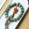 Sândalo Alto fumaça da mãe chuva verde raiz de bodhi DIY manual de fábrica atacado especificações 1.7 masculino e feminino literário brincar rosário decoração