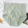 Roupa íntima feminina de alta compressão com padrão colmeia, sem costura, para uso transfronteiriço, tamanhos plus size, para modelagem corporal abdominal pós-parto, túnica para cintura e quadris, condutora de umidade, antibacteriana, 100% algodão