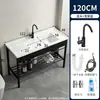 Lavabo Integrado de Cerámica de Alta Temperatura Lavabo para Ropa con Tabla de Lavar Lavabo para Balcón Baño Lavabo Lavabo Sobre Encimera