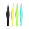 Pinça Pontuda Colorida de Aço Inoxidável para Sobrancelhas Corrigir Sobrancelhas Ferramentas de Beleza Especiais para Homens Pinça para Cílios Postiços