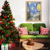 Nuevo comercio transfronterizo pintura de diamante 5D cielo estrellado de Van Gogh pintura decorativa de Navidad pintura de punto de cruz DIY fábrica venta al por mayor