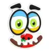 Encantos para Zapatos de Expresión Peculiar de Halloween Decoraciones para Zapatos de Goma Suave de PVC Diseño de Cara de Fantasma de Dibujos Animados DIY Hebillas Decorativas Transfronterizo