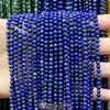 Suministrado directamente por el fabricante: cuentas redondas pequeñas de piedra natural, cuentas de arroz, cristal, turmalina, cuentas redondas de ágata, materiales hechos a mano para DIY, accesorios para pulseras
