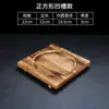Esterilla para Olla de Piedra y Olla de Barro, Esterilla Aislante de Calor para Estufa de Carbón, Esterilla para Preparar Té, Esterilla de Madera, Base para Olla de Barro, Bandeja, Placa de Hierro, Esterilla de Tabla de Madera