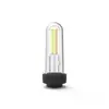 Nueva Bombilla de Filamento de Tungsteno Lámpara LED Edison Bombilla Solar Integrada con Hebilla Dos Colores Venta Directa de Fábrica