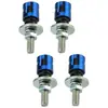 Tornillos para Matrícula de Coche, Tornillos para Marco de Matrícula de Coche, Accesorios Decorativos, Tornillos Inoxidables, Kit al por Mayor, Adecuado para Motocicletas