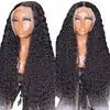 Peruca Frontal de Renda Nova 2025 Peruca Preta Cachos Pequenos Africanos Malha Transfronteiriça Malha Rosa Peruca Cola Suave Cabeça