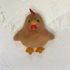 Broche de Muñeca de Pollo de Dibujos Animados Lindo Accesorios de Muñeca de Felpa Ropa para Animales Pequeños de Felpa Zapatos y Calcetines Accesorios Accesorios