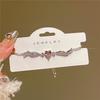 Viento de网红 Nuevo Exquisito Pulsera de Amor en Forma de Corazón con Diamantes Completos 2024 Estilo Ins Cuerda de Mano Adornos de Mano Personalizados para Mujeres