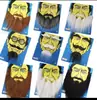 Fantasia de Halloween Adereços de Festa Barba Máscara Barba Falsa Barba Barba Bigode
