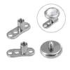 Aleación de Titanio F136 Roscado Interno Zirconia Implante G23 Joyería para Piercings Implante Óseo Clavo de Clavícula Joyería para Piercings Femeninos