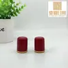 Tapa de Plástico Roja de 20 Dientes con Borde Dorado Tapa para Botella de Loción Hidratante Aceite Esencial Esencia Loción