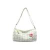 Bolso bandolera de verano de gran capacidad para mujer, bandolera de cuadros rosas texelados, bolso de hombro estrella nuevo 2024