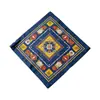 Pañuelo de seda con logo personalizado pañuelo cuadrado regalo corporativo pañuelo pequeño de seda comercio exterior impresión digital pañuelo grande cuadrado hecho a medida a partir de imagen proporcionada
