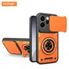 Funda para teléfono Oppo Reno15Pro Thor con ventana deslizante Realme15Pro con soporte Anti-caída Cubierta protectora