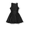 Venta Caliente Transfronteriza de Aliexpress Nuevo Vestido Elegante de Encaje de Color Sólido de Corte Delgado con Cuello en V para Mujer Primavera 2026