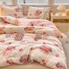 Colcha de Terciopelo de Frijol para Niños, Colcha Engrosada de Invierno, Colcha Cálida Individual para Dormitorio, Colcha de Primavera y Otoño, Colcha de Algodón para Todas las Estaciones, Esterilla para Cama