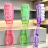 R243 Cepillo de Zapatos de Cristal Cepillo de Limpieza de Plástico Color Caramelo Transparente Cepillo para Ropa Cepillo de Zapatos con Agujero para Colgar Un Yuan Dos Yuan