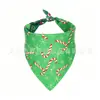 Comercio Electrónico Transfronterizo Productos para Mascotas Bufanda Triangular Bufanda Triangular Navideña para Mascotas Babero Decoración para Mascotas