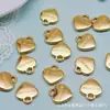 Te Amo Corazón con Forma de Accesorios para Joyería DIY Colgantes de Aleación con Letras Galvanizadas Charms para Collares Accesorios para Pulseras Venta al por Mayor