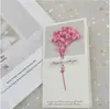 Tarjetas de Felicitación de Flores Secas Navideñas, Tarjetas de Cumpleaños de Año Nuevo, Recuerdos, Tarjetas del Día del Maestro y de Acción de Gracias, Tarjetas de San Valentín, Tarjetas de Felicitación de Flores Secas
