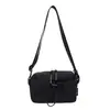 2026 Bolso Pequeño Cuadrado Deportivo Estilo Workwear Nuevo, Bolso de Hombro de Tela Oxford de Moda con Múltiples Bolsillos, Bolso Cruzado Texturizado para Mujer