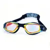 Gafas de Natación para Adultos de Silicona Coloridas Galvanizadas Impermeables y Antivaho Alta Definición Unisex Gafas de Natación al por Mayor Anti-UV