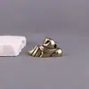 Latón Puro Escritorio de Oficina Doce Signos del Zodíaco Cerdo de la Suerte Pequeños Adornos Mascota de Té Artesanías Muebles de Sala de Estar Accesorios para el Hogar
