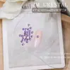 K9 Nuevo Súper Brillantes Base Plana Coloridos 3 mm Redondos Pedrería para Uñas Mezcla de Pedrería Triturada Pedrería Apilada Decoraciones de Pedrería Adhesiva de Corte 33