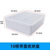 Caja de Almacenamiento para Compartimento de Hospital Divisor de Cajón Caja con 5 Compartimentos 10 Compartimentos Cesta de Almacenamiento Caja para Medicamentos Farmacia Caja para Infusión Caja de Medicamentos