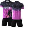 2526 Caballo Real Dragón Patrón Negro Morado No. 9 Mbappe Camiseta de Fútbol para Hombre Berinham Jersey C Luo Pooh Transfronterizo