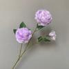 Simulação de 3 Peônias Rosa Ocidental Buquê de Casamento Arranjo Floral de Estrada Floricultura Decoração de Ornamentos para Homestay Hotel Peônias Artificiais
