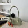 Bolsa de Ombro/Axila Texturizada de Alta Qualidade, Versátil, Nova Moda, Grande Capacidade, Estilo Retrô para o Dia a Dia e Deslocamento Bolsa Tote