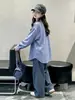 Camisa para Niña 2026 Otoño Nuevo Estilo Niños Medianos y Grandes Estilo Coreano Camisa a Cuadros Ropa Infantil Principios de Otoño Manga Larga Cárdigan Top