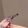 Nuevo Pasador de Pipa Morado Estilo Chino con Pinza de Pato de Alto Nivel y Exquisita Estilo Antiguo para Flequillos Laterales y Cabello Fino