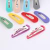 Pinza BB para niños pieza de plástico de color hueca pinza de gota de agua pinza para el cabello pinza para el cabello DIY pequeña fresca cabello suelto flequillo