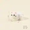 Lindo Dibujo Animado Luo Xiaohei Historia de Guerra Resina Gato Negro Lindo DIY Accesorios para Joyería Decoración de Escritorio Coche Pequeños Adornos