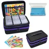 Ferramentas DIY para Pintura com Diamantes Novos Caixa de Armazenamento com Broca Redonda com 32 Compartimentos e Conjunto de Bolsa de Armazenamento com 64 Compartimentos