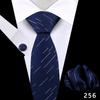 Corbata de Negocios para Hombre Pañuelo de Bolsillo Traje Vestido Banquete Camisa Rojo Negro Polo Lunares Cuadros Corbata de 8cm