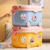 8 Lindas Caras Cambiantes de Dibujos Animados para Magdalenas, Vasos de Agua de Cuaderno, Decoración de Libros de Contabilidad, Pegatinas Creativas Impermeables
