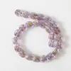 Cuentas Cuadradas de Vidrio en Polvo de Colores para Pulsera, Collar, Pendientes, Pasador de Pelo, Joyería DIY, Hecho a Mano, Cuentas de Vidrio de Azúcar de Roca, Venta al por Mayor