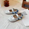 Zapatos Mary Jane de Cuero para Niñas 2026 Nuevo Estilo de Verano Zapatos Individuales Transpirables para Niños con Punta Dividida Sintética Modelos de Primavera y Otoño