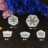 Molde de Silicona para Colgante de Resina de Cristal DIY Adornos de Animales Hechos a Mano Gatito Nota Musical Copo de Nieve Delfín Hipopótamo Colgantes