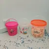 Fabricante 1KG Barril de Plástico para Alimentos Yogurt Mermelada Miel con Tapa Multicolor Sellado PP Puede Ser Variado Impreso en Stock
