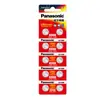 Pila de botón alcalina Panasonic LR41/192/AG3/G3A 1.5V para reloj/Termómetro/calculadora