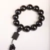 Sándalo Morado, Ébano Negro, Palosanto Negro, Cuentas de Oración Budista, Pulseras Coleccionables, Cuentas de Oración de Sándalo de 108 Cuentas al por Mayor, Pequeños Regalos, Fabricante