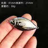 Novo Peixe em Forma de Chapa de Ferro Pequena para Arremesso da Costa de Wanya Chumbo Peixe Isca Artificial Mino Vib Equipamento de Pesca Isca Isca Biônica Luya Peixe Pequeno