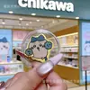 Pegatina Dorada para Teléfono Edición Limitada de Navidad con Diseño Colorido de Gato Kt de Sanrio y Perro en Boceto, Lámina de Oro Puro de 2 Mg, Pequeño Regalo de la Tienda de Oro