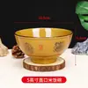 Tigela de Arroz de Cerâmica Jinbao Doméstica Espessada Antiescaldante Tigela de Arroz Doméstica Louça Comercial Hotel Restaurante Tigela para Comer